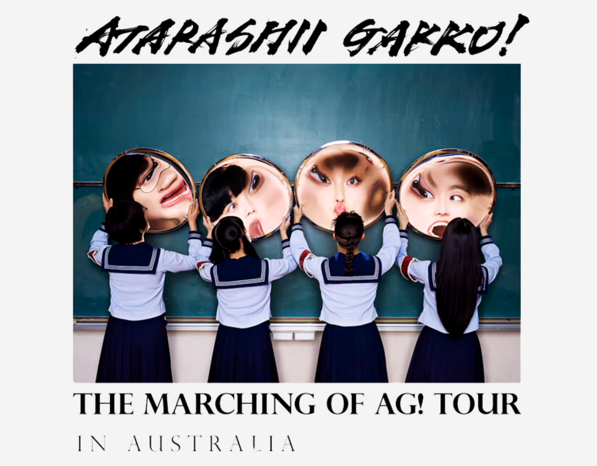 ATARASHII GAKKO! Are Bringing Their Chaotic Energy to Australia for the First Time