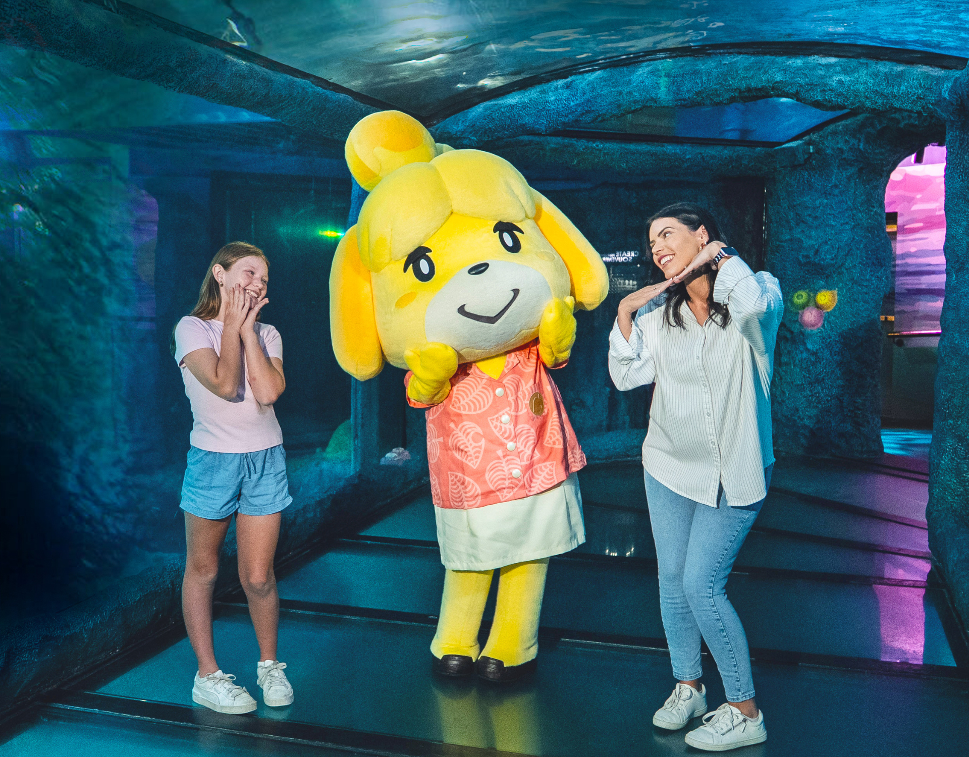 SEA LIFE Meets Sea Bass: Animal Crossing Takes Over Melbourne Aquarium