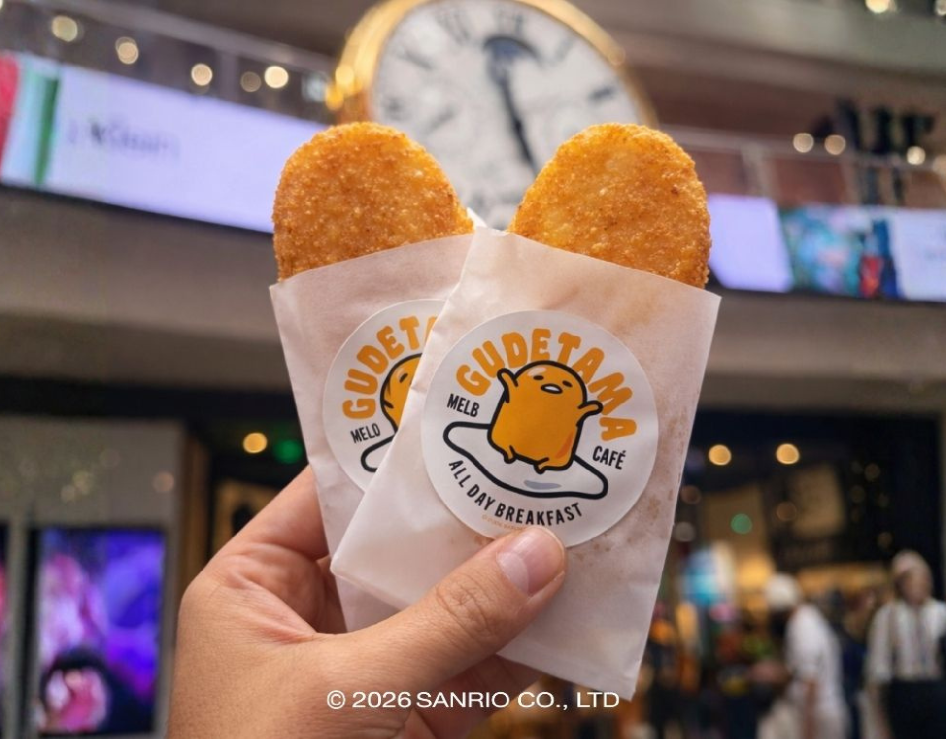 1,000 Free Gudetama Hashbrowns Are Coming to Melbourne Central