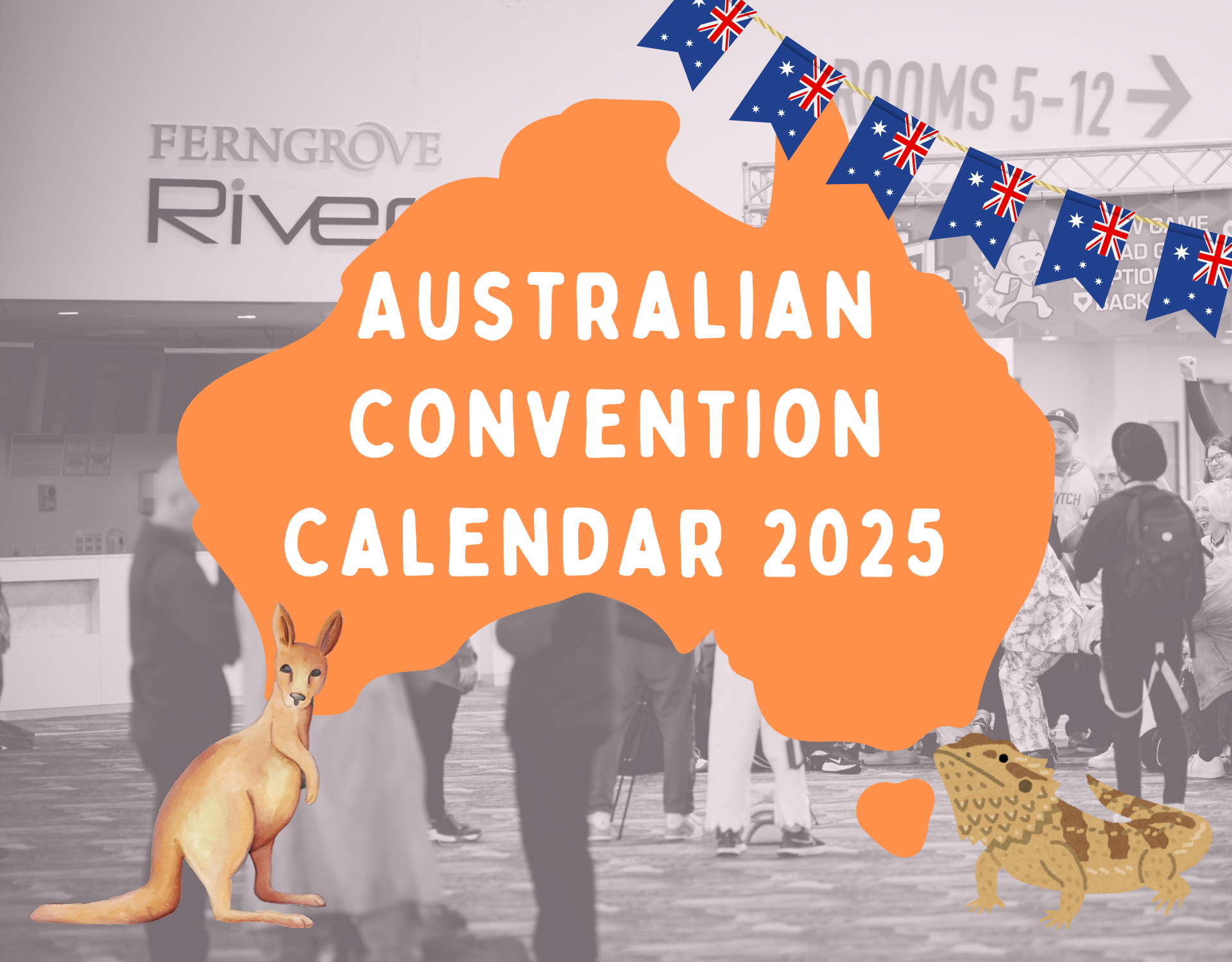 Australian Convention Calendar 2025 Colin Magazine