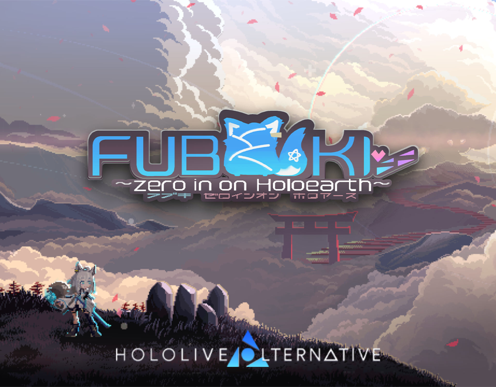 Experience Retro Action in FUBUKI ～zero in on Holoearth～ Demo available on Steam now
