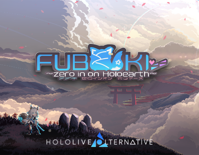 Experience Retro Action in FUBUKI ～zero in on Holoearth～ Demo available on Steam now