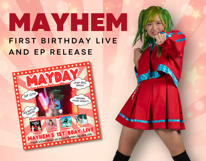 MAYDAY! FAEBLE'S Mayhem to Hold Birthday Live and Release Her First EP